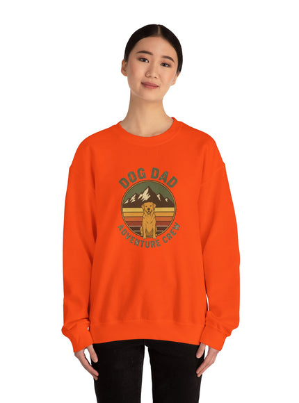 "Dog Dad Adventure Crew" Unisex  Adult Sweatshirt