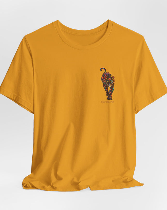 "Panther Alebrije (2-sided)" Unisex Jersey Short Sleeve Tee