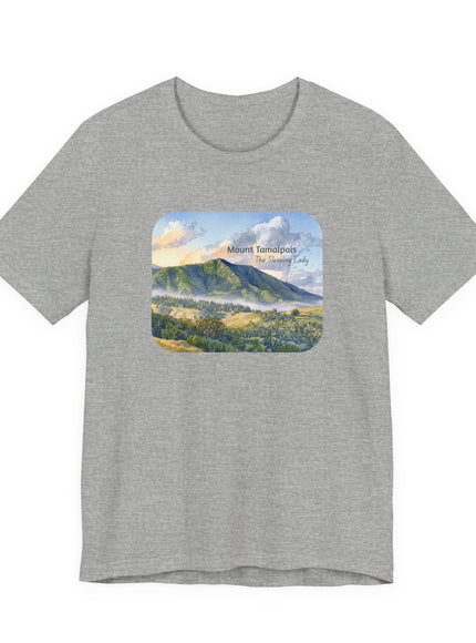 "Mount Tamalpais, the Sleeping Lady" Unisex Jersey Short Sleeve Tee