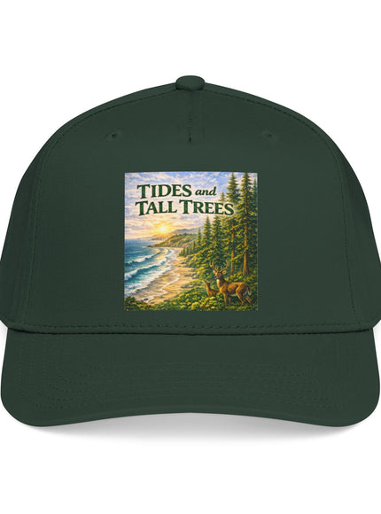 "Tides and Tall Trees" Mid Profile Baseball Cap
