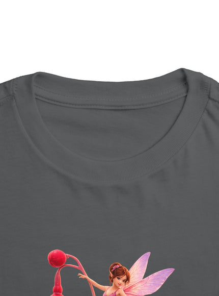 "Fuchsia Fairy" Toddler Short Sleeve Tee