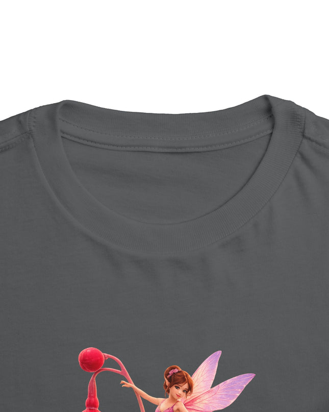 "Fuchsia Fairy" Toddler Short Sleeve Tee
