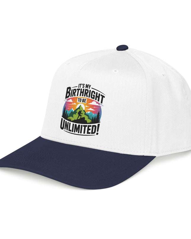 "It's my Birthright to be Unlimited" Mid Profile Baseball Cap
