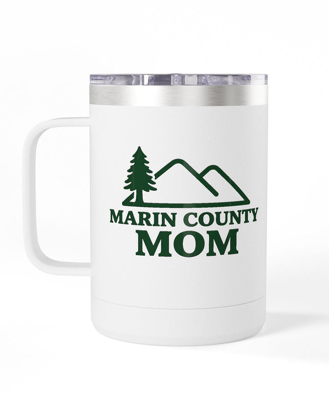 "Marin Country Mom" Coffee Mug Tumbler, 15oz