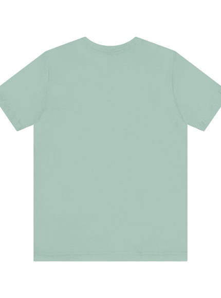 "Hummingbird with words in it" Unisex Jersey Short Sleeve Tee