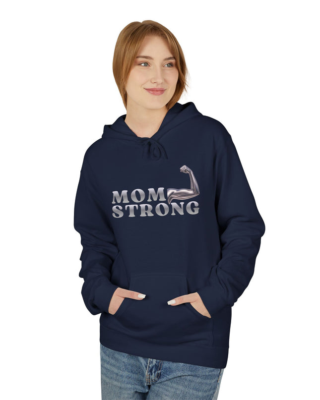 "Mom Strong" Unisex Midweight Softstyle Fleece Hoodie