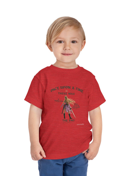 "She Saved Herself V2" Toddler Short Sleeve Tee