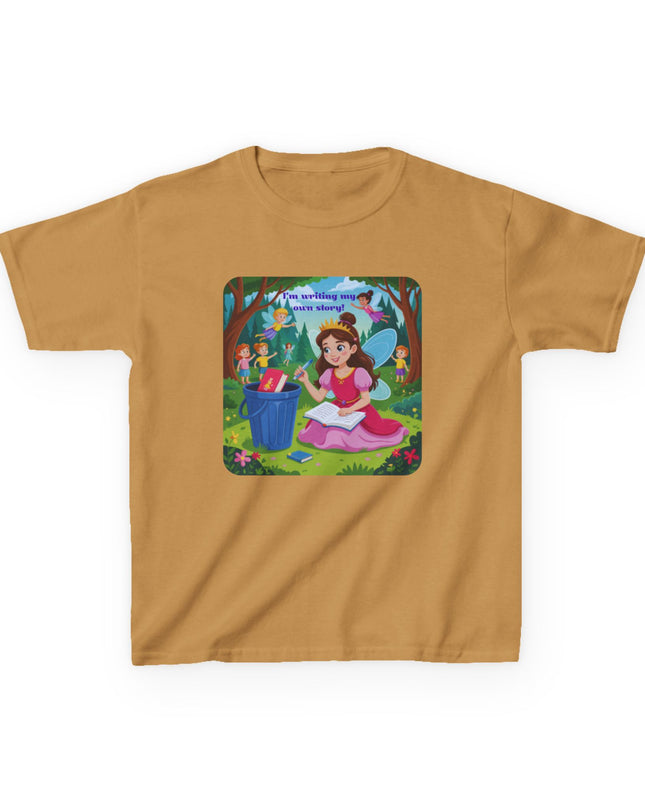 "I'm Writing my Own Story!" Kids Heavy Cotton Tee