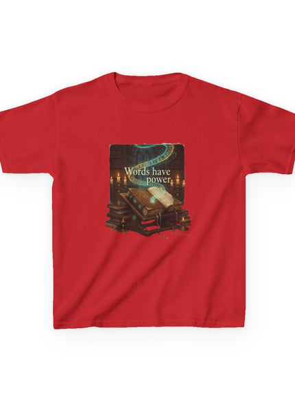 "Words Have Power" Kids Heavy Cotton Tee
