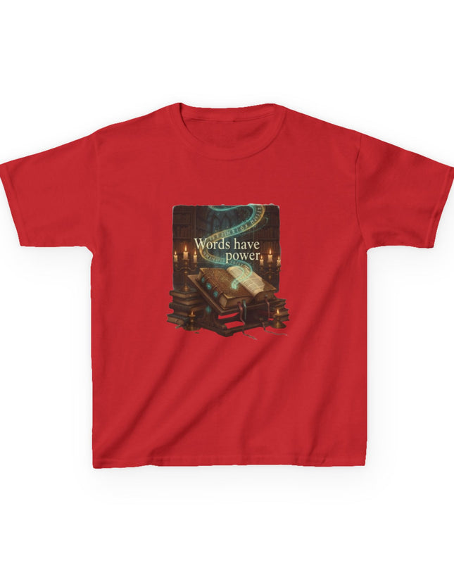 "Words Have Power" Kids Heavy Cotton Tee