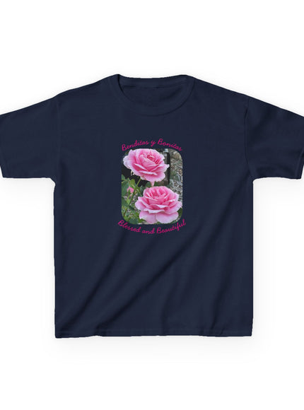 "Blessed and Beautiful" Kids Heavy Cotton Tee