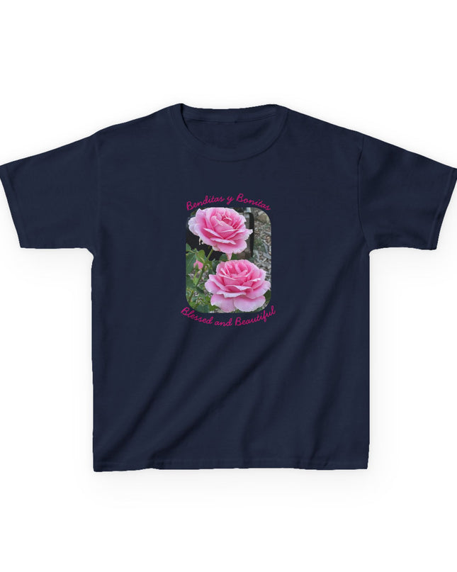 "Blessed and Beautiful" Kids Heavy Cotton Tee