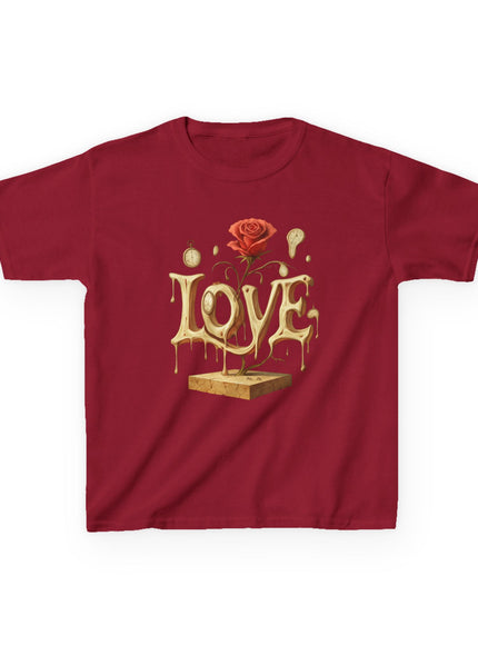 "Love (Salvador Dali style)" Kids Heavy Cotton Tee