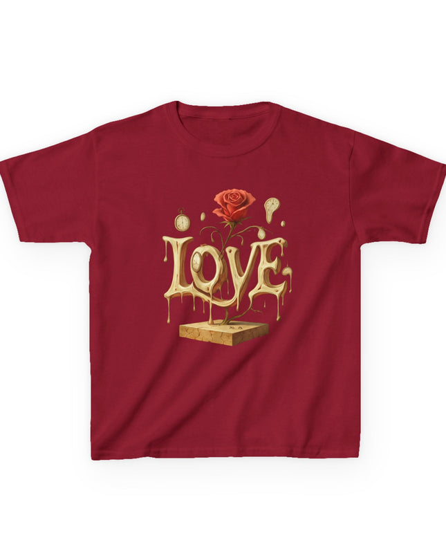 "Love (Salvador Dali style)" Kids Heavy Cotton Tee