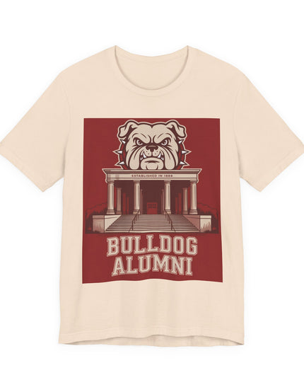 "Bulldog Alumni" Unisex Jersey Short Sleeve Tee