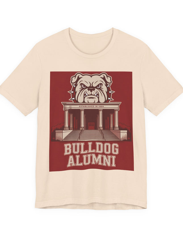"Bulldog Alumni" Unisex Jersey Short Sleeve Tee