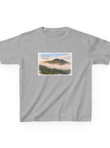 "Mount Tamalpais, Mill Valley, California Kids Heavy Cotton Tee