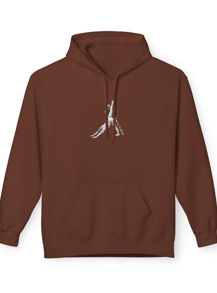 "Mom Strong Pilates" (Lighter ink on both sides) Unisex Midweight Softstyle Fleece Hoodie