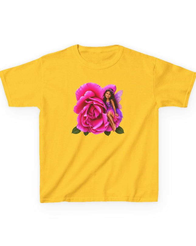 "Rose Fairy" Kids Heavy Cotton Tee