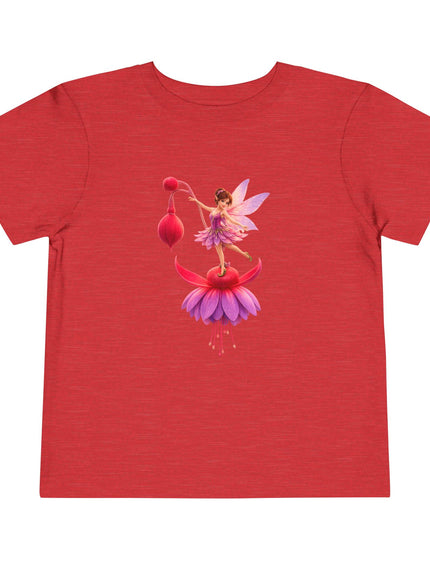 "Fuchsia Fairy" Toddler Short Sleeve Tee