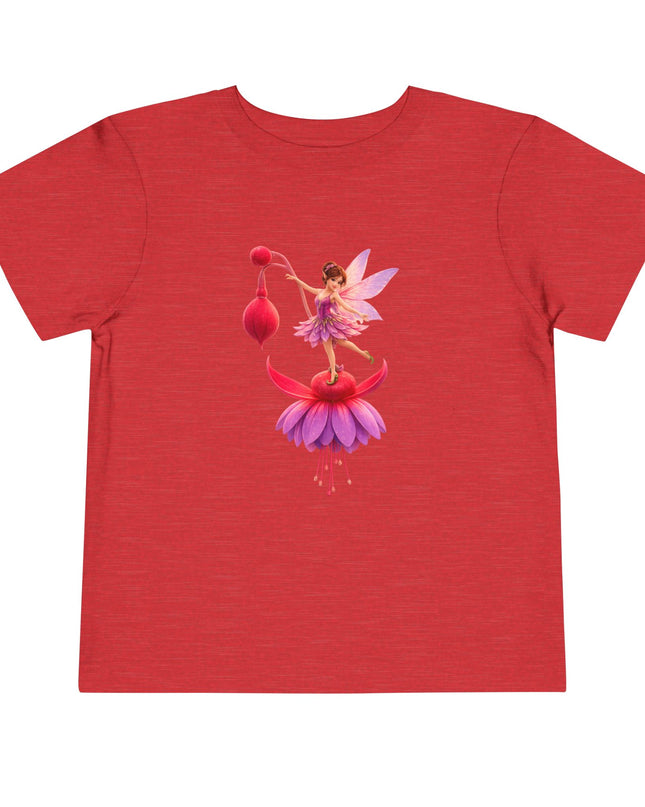 "Fuchsia Fairy" Toddler Short Sleeve Tee