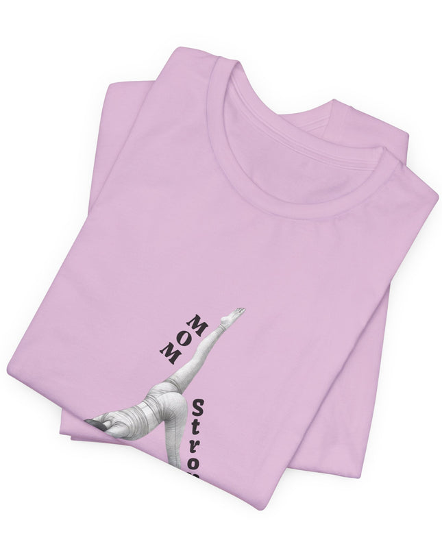 "Mom Strong Pilates" Unisex Jersey Short Sleeve Tee