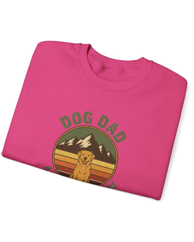 "Dog Dad Adventure Crew" Unisex  Adult Sweatshirt