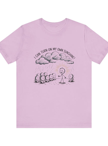 "I can make my own sunshine" Unisex Jersey Short Sleeve Tee