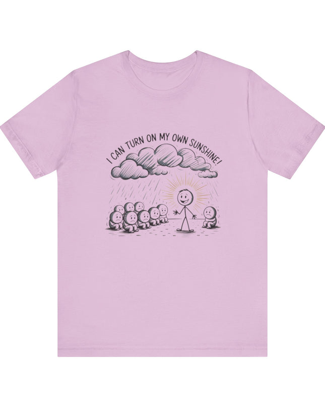 "I can make my own sunshine" Unisex Jersey Short Sleeve Tee