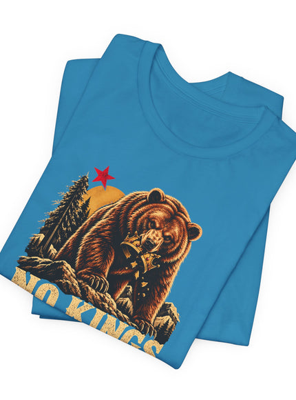 "No Kings California" Unisex Jersey Short Sleeve Tee