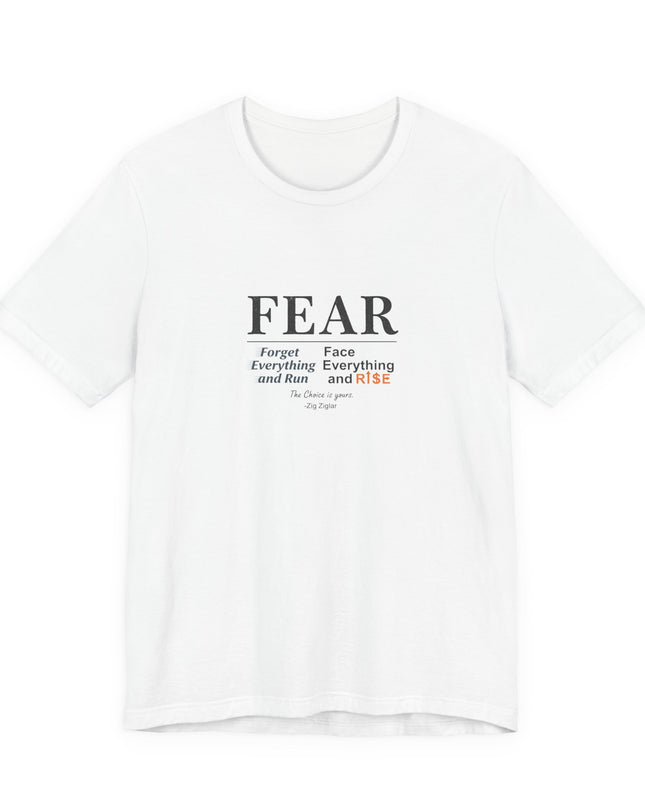 "FEAR" Unisex Jersey Short Sleeve Tee