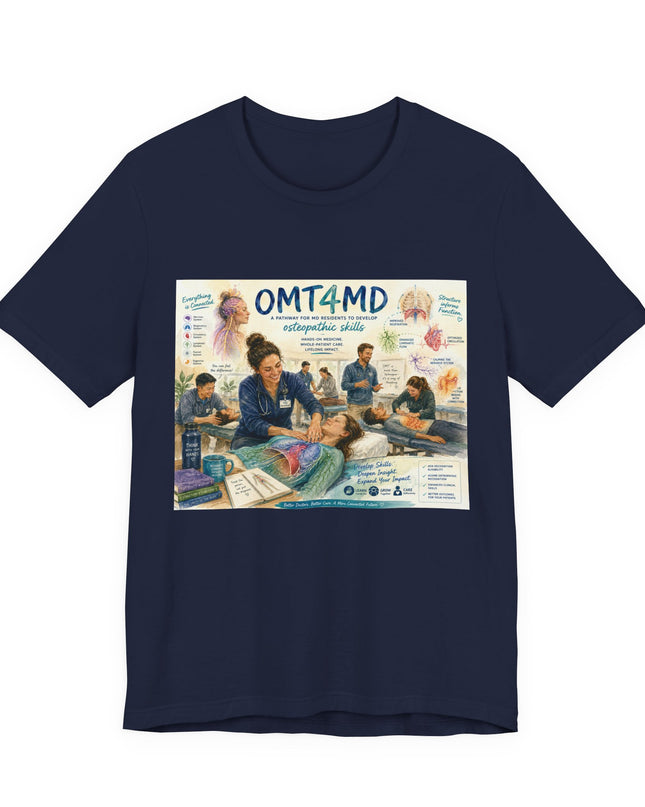 "OMT4MD" Unisex Jersey Short Sleeve Tee