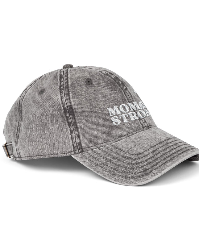 "Mom Strong" Vintage Cap (Embroidery)