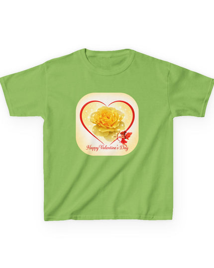 "Happy Valentine's Day" Kids Heavy Cotton Tee