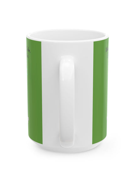 “When I Let Go of What I Am... ~Lao Tzu" Ceramic Mug, (11oz, 15oz)