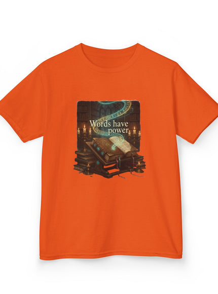 "Words Have Power" Kids Heavy Cotton Tee