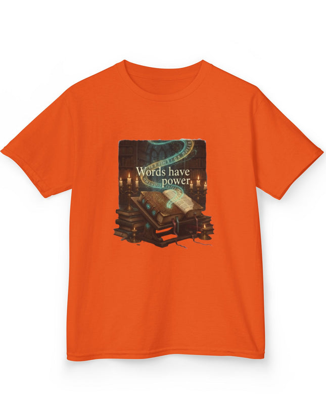 "Words Have Power" Kids Heavy Cotton Tee