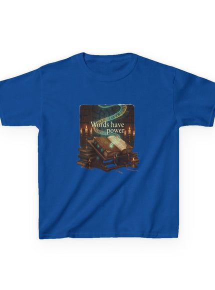 "Words Have Power" Kids Heavy Cotton Tee
