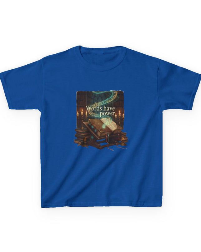 "Words Have Power" Kids Heavy Cotton Tee