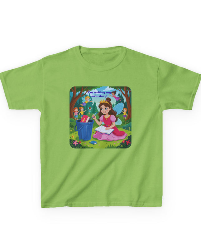 "I'm Writing my Own Story!" Kids Heavy Cotton Tee