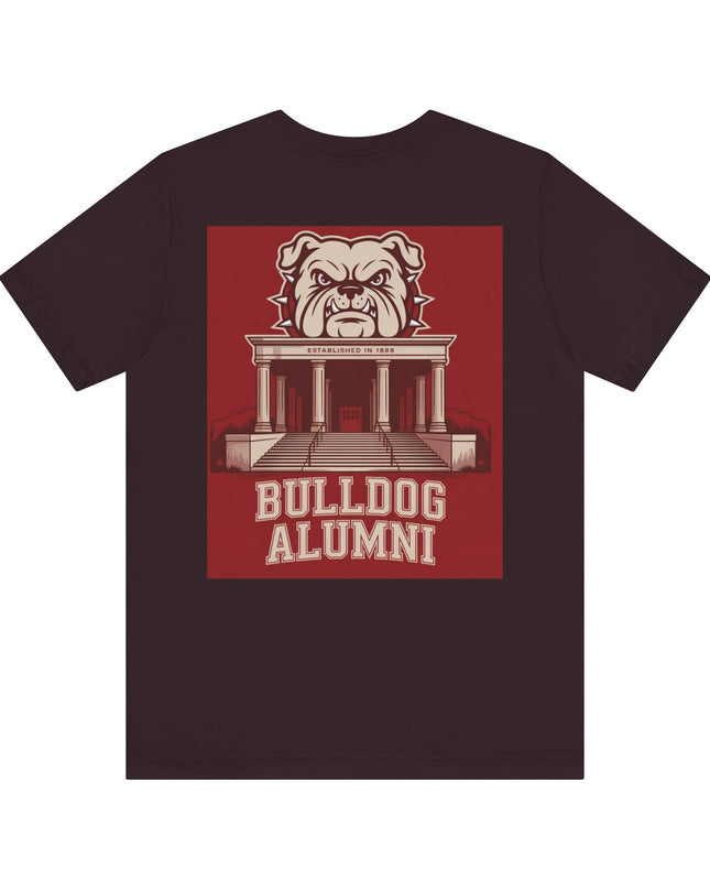 "Bulldog Alumni" Unisex Jersey Short Sleeve Tee