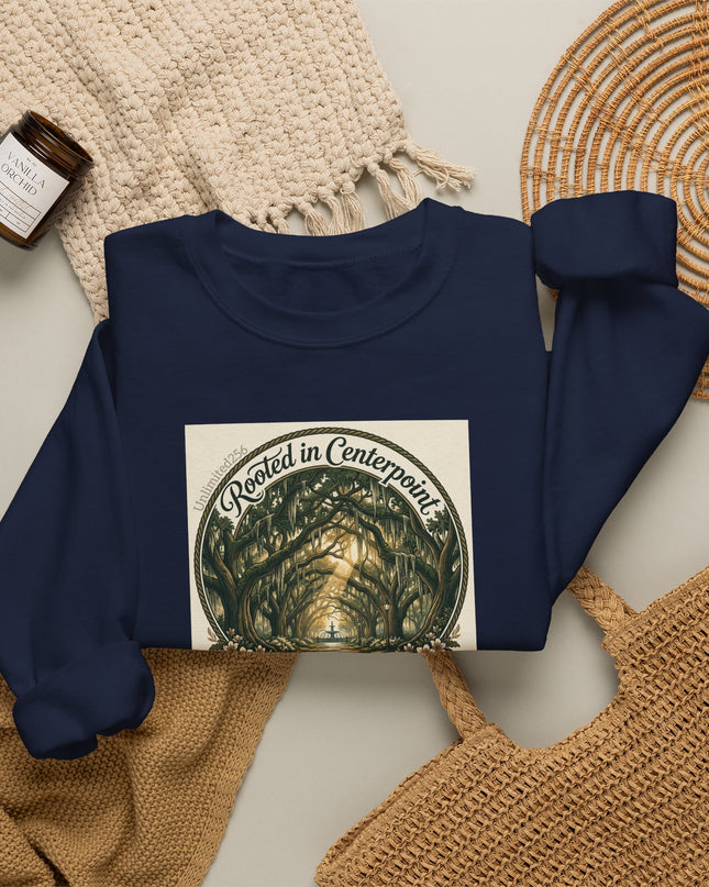 "Rooted in my Centerpoint" Unisex Heavy Blend Crewneck Sweatshirt