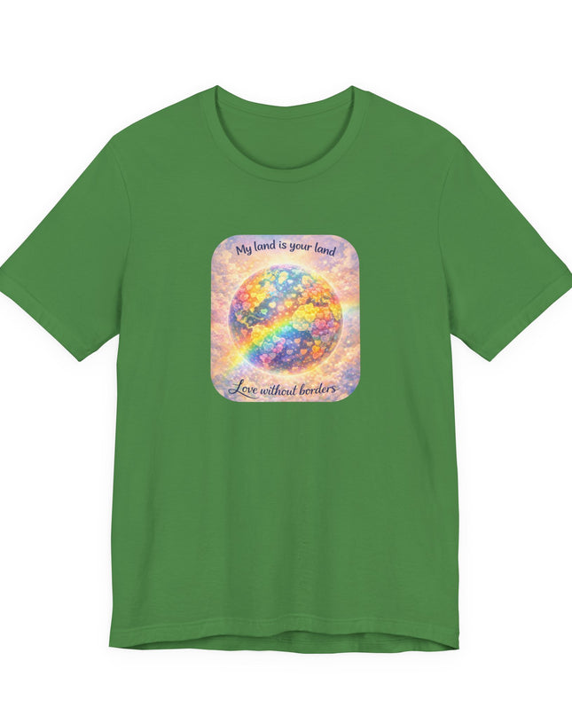 "My Land is Your Land" Unisex Jersey Short Sleeve Tee