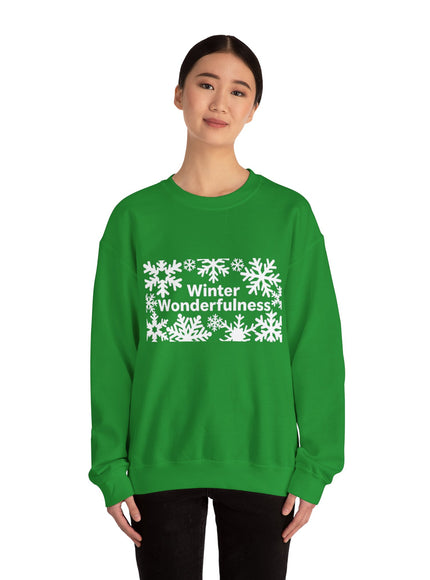 "Winter Wonderfulness" Unisex Adult Sweatshirt