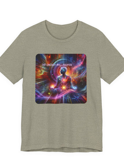 "The Energy will Provide, (Energy for Success)" Unisex Jersey Short Sleeve Tee