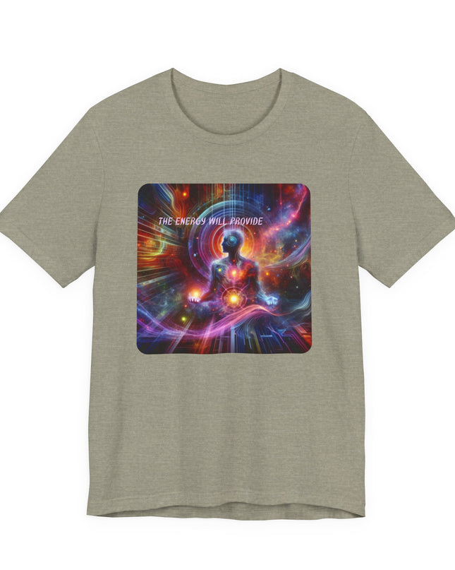"The Energy will Provide, (Energy for Success)" Unisex Jersey Short Sleeve Tee