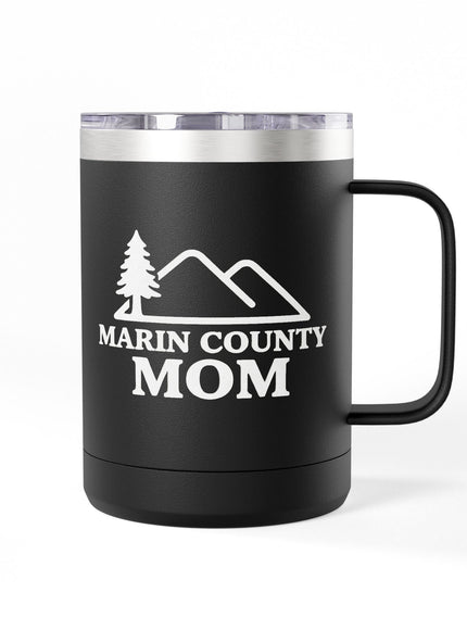 "Marin Country Mom" Coffee Mug Tumbler, 15oz