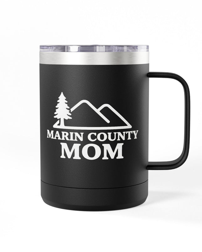 "Marin Country Mom" Coffee Mug Tumbler, 15oz
