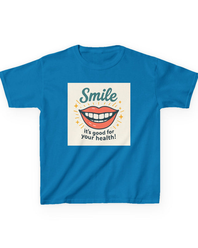 "Smile" Kids Heavy Cotton Tee