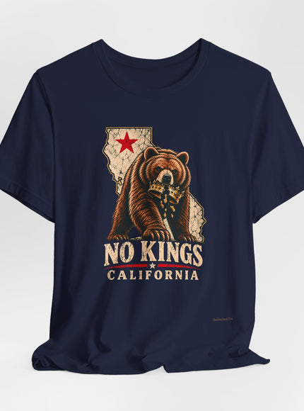 "No Kings Day" Unisex Jersey Short Sleeve Tee